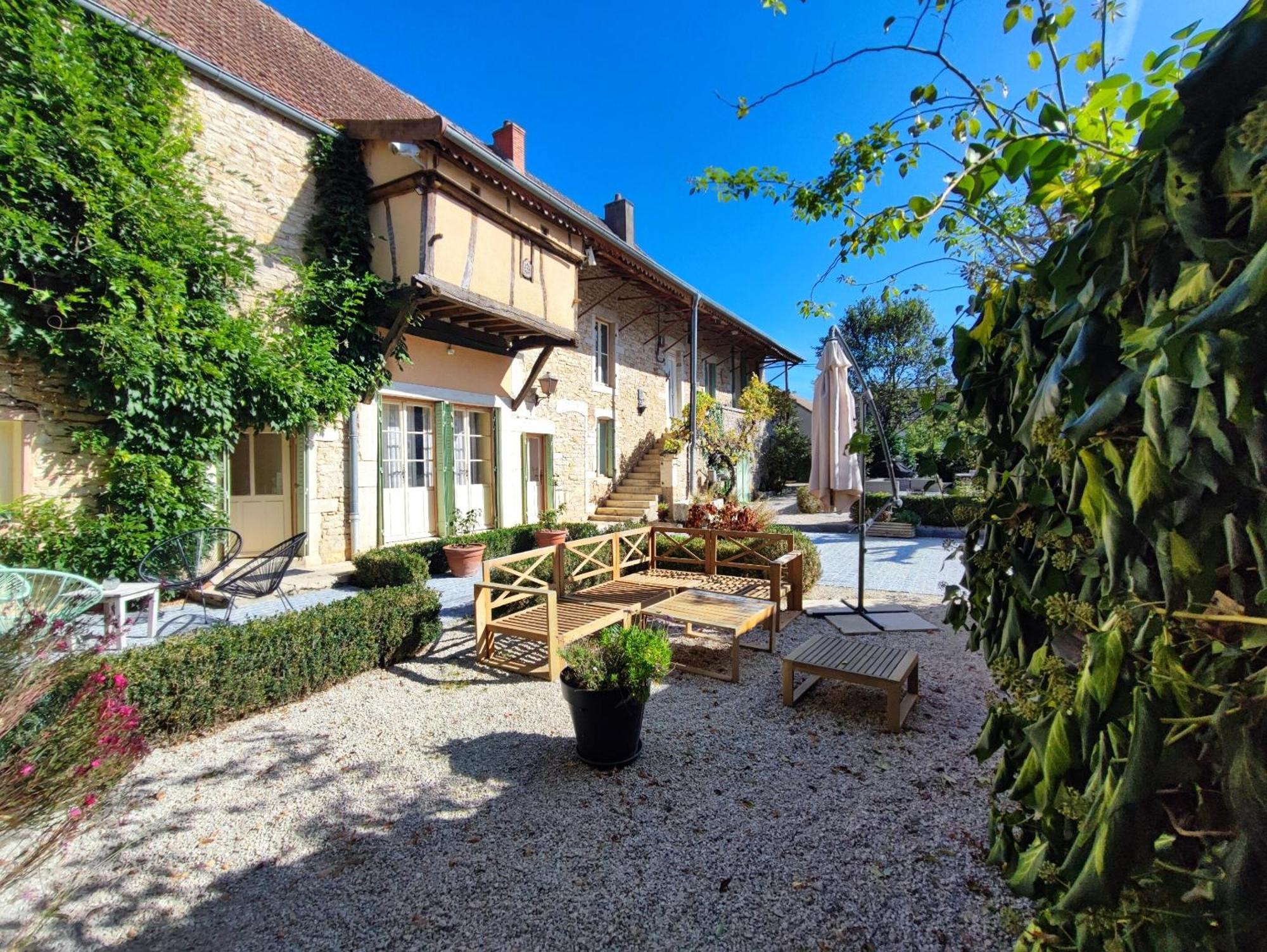 La Dominotte Bed & Breakfast Demigny Exterior foto